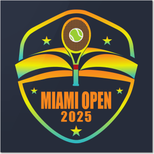 Miami Open Tennis 2025 for Posters and Art